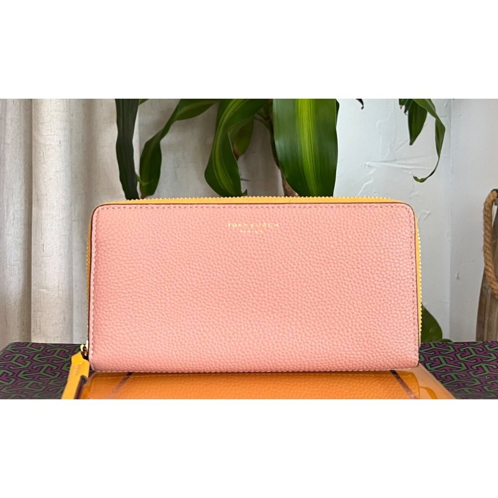 ♦️♦️ AUTHENTIC TORY BURCH COLOR BLOCKED PERRY WALLET ♦️♦️